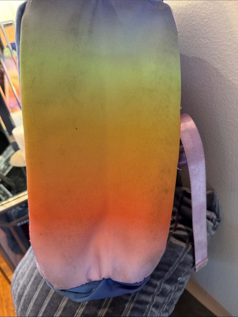 STATE Ombre Rainbow Backpack - Purple, Blue, Green, Yellow, Orange - Picture 8 of 13
